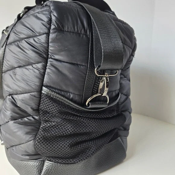 CYNTHIA ROWLEY Large Duffle Weekender Overnight Bag Detachable Strap - Picture 3 of 16